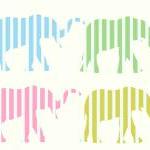 Elephant Set with Colourful..