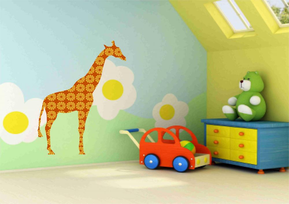 Tall Giraffe- Wall Decals