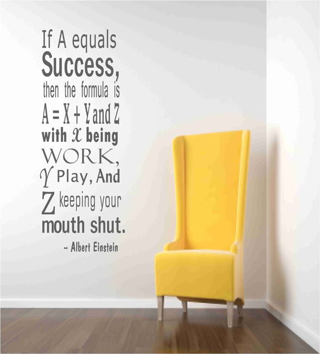 Albert Einstein Quotes Wall Decals Gute Zitate ber Das Leben