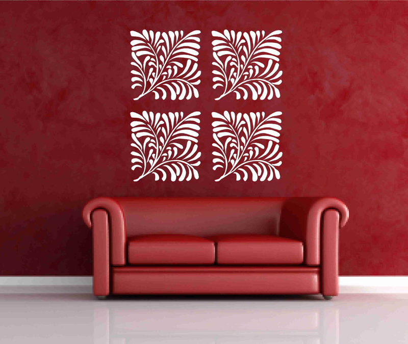 Fern Leaves Decal vinyl stickers