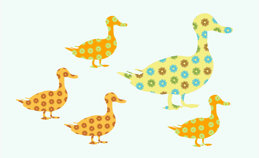 Ducks Wall Decals on Luulla