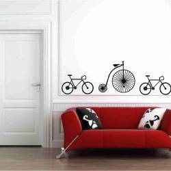 Bicycles Wall Vinyl Decals Sticker