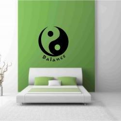 Yin Yang Wall Vinyl Decals